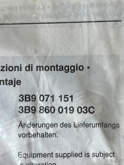 STRESNE NOSICE VW