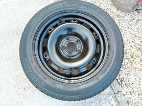 15" plech disk orig FABIA 5x100 + 195/55/15 ako REZERVA