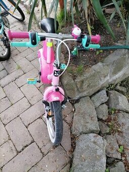 Detský  dievčenský bicykel