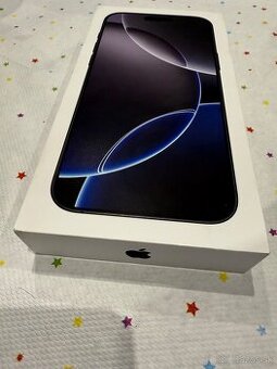 iPhone 16 Pro Max 256GB black - nový neotvoreny