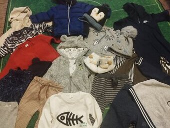 Balík oblečenia aj značkové - 9/12 mesiacov