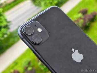 Apple iPhone 11 64GB Black, ako nový, komplet, záruka 12 mes