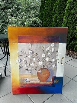 Obraz s kvetmi | 90 × 70 cm | C-MOON DMK 2808