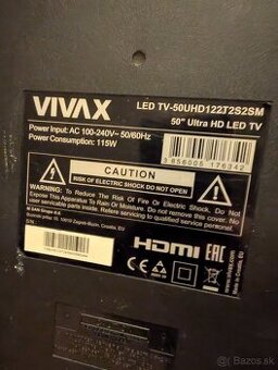 Vivax 50UHD122T2S2SM