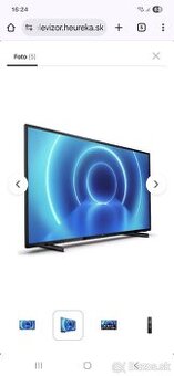 TV Philips 4K 108cm uhlopriečka