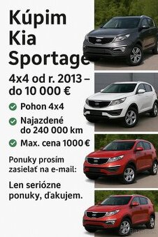 Kúpim - Kia Sportage