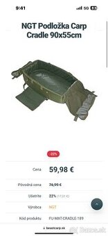 Podložka na ryby