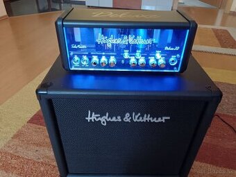 Predám zosilňovač + box Hughes and Kettner