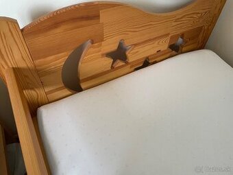 Postel Mikolaj s roštom a matracom