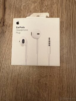 Original Apple EarPods - nepouzite, nerozbalene 3.5mm