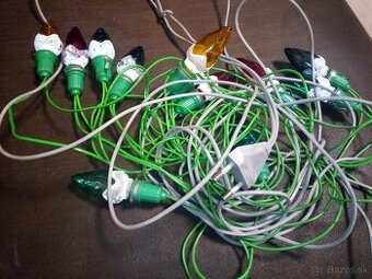 Retro vianocne osvetlenie zlatokov typ  jelly( sisky)