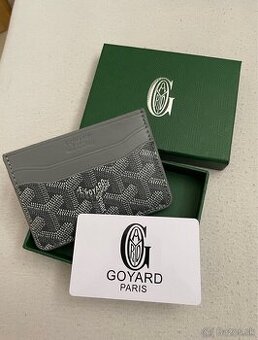 Goyard cardholder sivý
