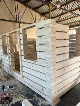 Drevenica na mieru - ihned k byvani - suchy pod 18%