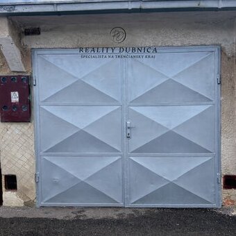 Garáž s montážnou jamou a pivnicou – Nová Dubnica