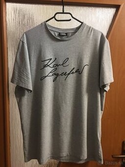 KARL LAGERFELD originál pánske tricko L/XL