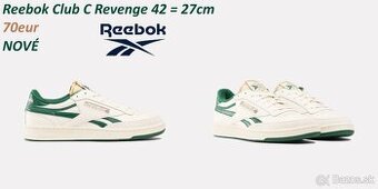 Reebok Club C Revenge, Šľapky Reebok, Košele HM