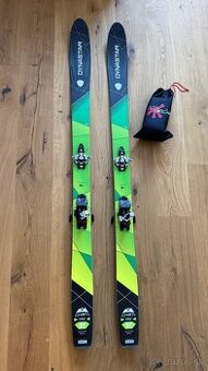 Skialp lyže s viazkom a pásmi v top stave