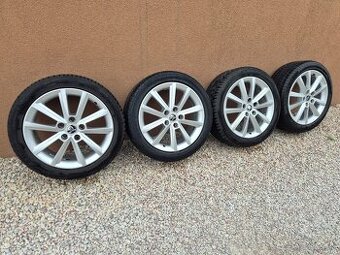 Predam originálne kolesá Škoda 5x112 r17 +pneumatiky