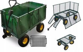 záhradný prepravný vozík fúrik 3v1 - 1
