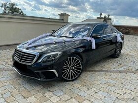 Prenájom svadobného auta Mercedes triedy S 2018