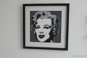 Zaramovany malovany obraz na platne Marilyn Monroe - 1