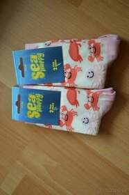 Ponožky nové - 4ks, veľkosť 35
