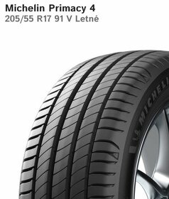 NOVÉ letné pneu 205x55 R17 Michelin