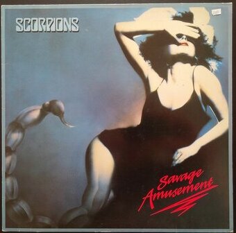 Lp SCORPIONS-  Savage Amusement