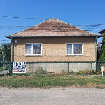 Predaj rodinného domu v meste Šurany, časť Nitriansky Hrádok