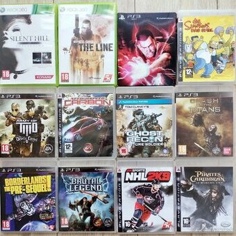 Predám hry ps3/xbox360