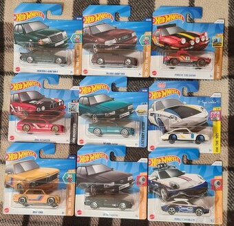 Hot Wheels Audi, BMW, Mercedes, Porsche