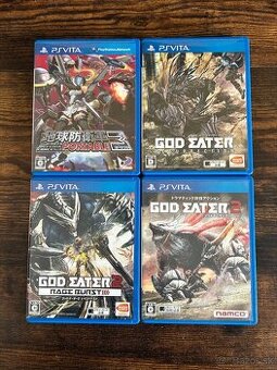 Sony playstation Vita (PS Vita) - 4 hry JP 01
