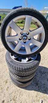 ✅️Predám 4 ks elektrónov na BMW E46 so zimnými pneu.