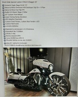 Predám Harley davidson - 1