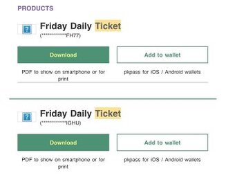 Sziget daily ticket