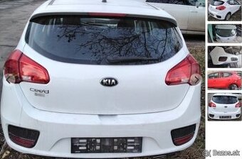 Predám DVERE KIA CEED 2016 PIATE DVERE, ZADNY NáRAZNíK