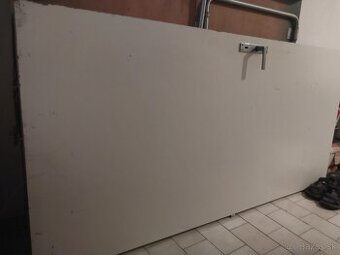 Predám biele dvere 90 plné pravé, 60 presklené ľavé - 1