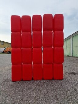 Červené 20L Bandasky super pevný materiál.