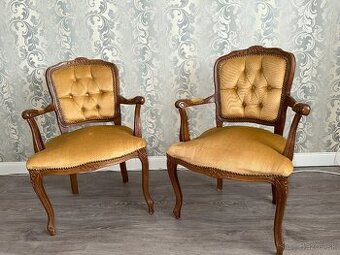 Predám dve Rustikálne / Retro stoličky