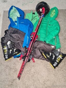 Predám Detské lyže/lyžiarky Rossignol/helma /Bunda,/atď