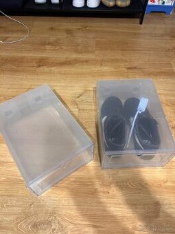 Priesvitné krabičky na topánky tenisky