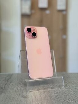 100% BATÉRIA - Apple iPhone 15 128GB Pink