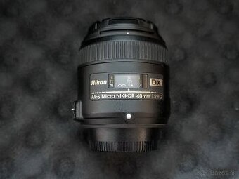 Nikon AF-S micro Nikkor 40mm f/2,8G DX