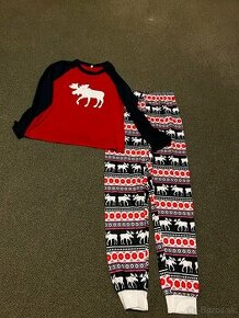Vianočné pyžamo 3ks - 1