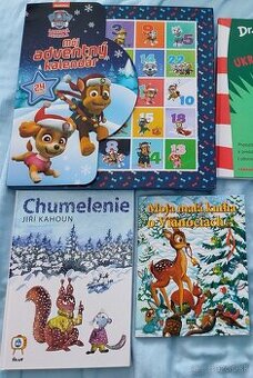 Adventný kalendár Paw patrol+vianočné knihy