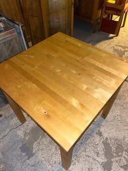 Norden ikea 75x75 stôl drevo