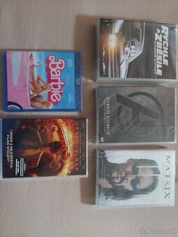 Dvd filmy nové zabalené
