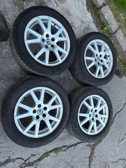Spider 5x100 r16 letne pneu GoodYear 205/55 r16