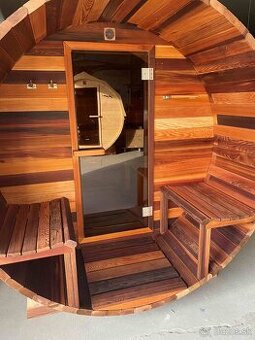 Sauna Fínska z Panoramatickým výhľadom pro 4-6 osôb.