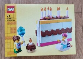 Lego narodeninova torta